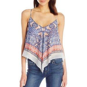 BCBG MAX AZRIA KASSIDEE TOP Adjustable Straps Tank